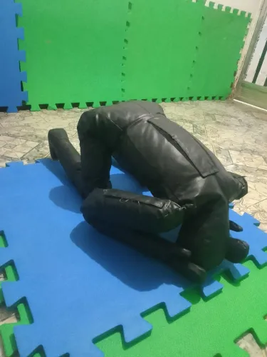Boneco de treino de jiu-jitsu