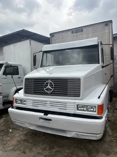 Mb 1614 truck baú turbo reduzido 