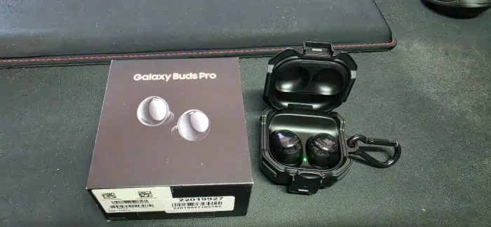Samsung Galaxy Buds Pro Preto - Completo na Caixa, com Nota Fiscal + Capa