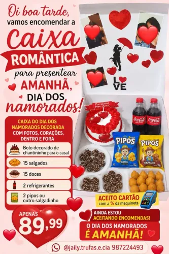 Caixa romântica 89.99
