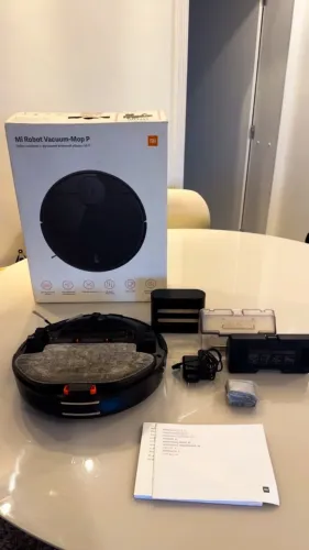 Robô aspirador - Mi Robot Vacuum-Mop P - Xiaomi