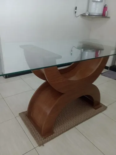 Vendo mesa de vidro 