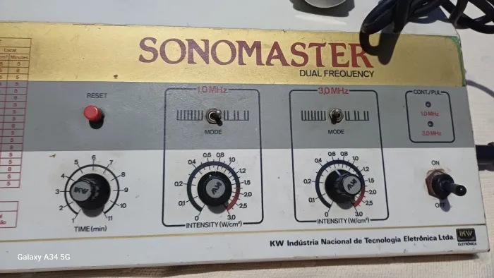 Maquina Sonomaster
