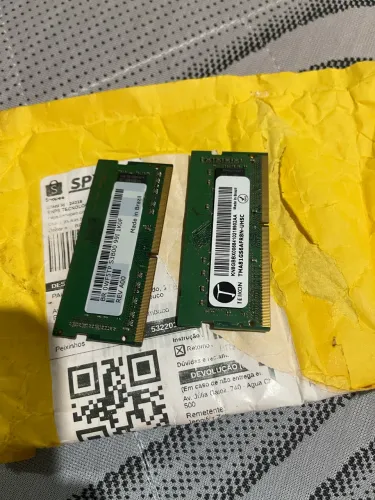  Duas Memória ram para notebook ddr4 8GB cada uma