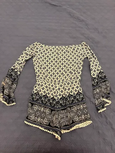 Macaquinho forever 21 usado estampado