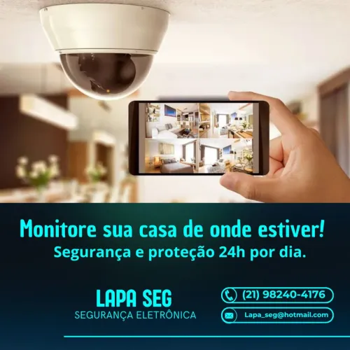 Câmeras de Segurança Interfone Câmera WIFI CFTV Alarme Fechadura Eletrônica