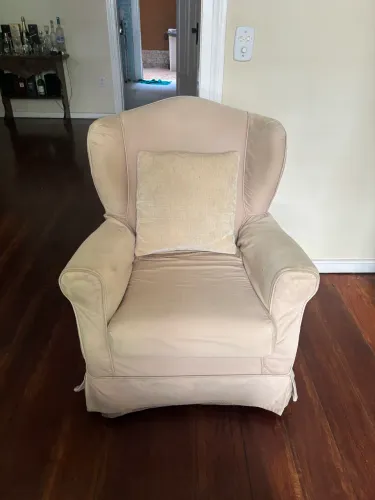 Conjunto Sofá vintage 4 lugares + 2 poltronas