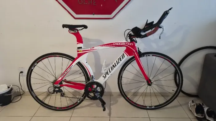 Bike Specialized Transition Pro Triathlon TT + acessórios