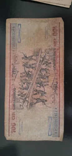 Nota 100 cruzeiros
