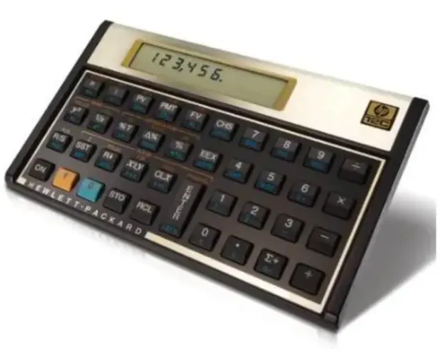 Calculadora Hp 12 c