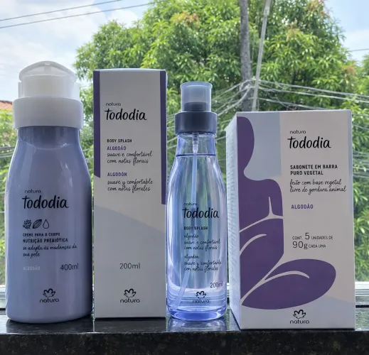 KIT NATURA ALGODÃO