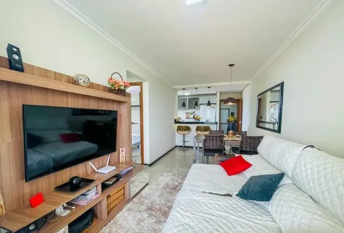 Apartamento para venda possui 67 metros quadrados com 2 quartos em Praia do Morro - Guarap