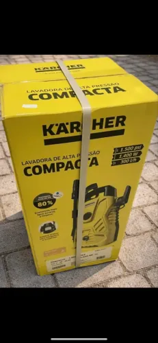 Lavadora de alta pressão Karcher - LACRADO - Com dispenser de detergente