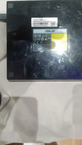 Gravador externo de cd/dvd ASUS SDRW-08D2S-U