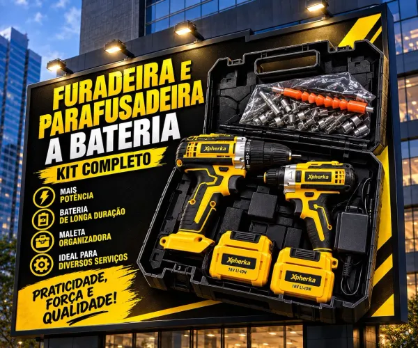 Parafusadeira e furadeira