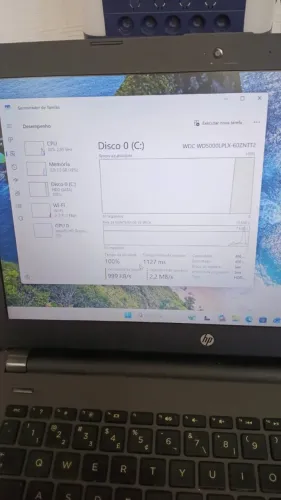 Notebook HP 240 G6 8gb ddr4 - 500gb HD
