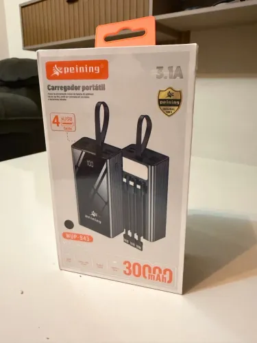Carregador portátil 30000mAh