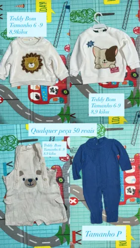 Roupas de bebê NOVAS