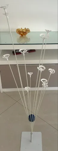 Suporte para Balão de Chão. Kit com Duas Unidades.