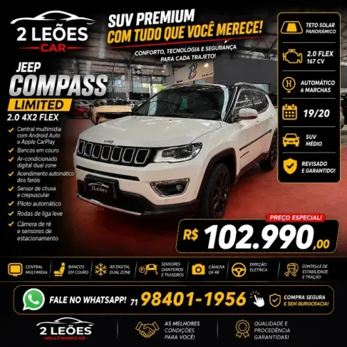 Jeep Compass Limited 2.0 4X2 Flex 16V Aut. 2020