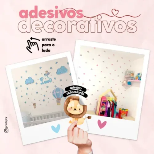 Adesivos de Parede Decorativos para Quarto