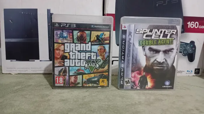 GTA V e Splinter Cell - PS3