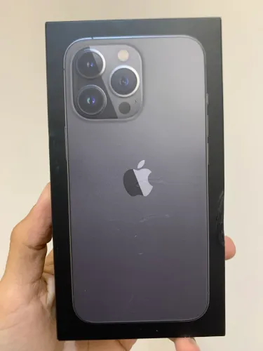 Caixa vazia para iPhone 13 Pro 256GB Cinza Espacial