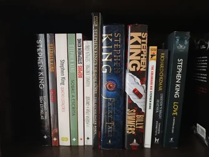 Livros Stephen King Português e Inglês