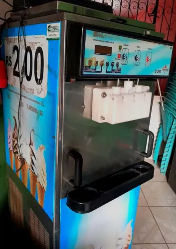 Máquina de Sorvete Expresso Suprema S360 - 2 Sabores + Misto