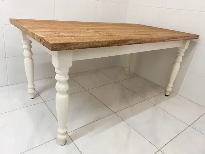 Mesa de Jantar Provençal com 6 Cadeiras
