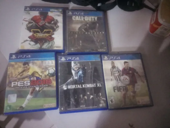 Vendo jogos de ps4 