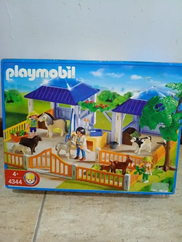 Playmobil 4344 (Clínica Veterinária / Enfermaria de Animais do Zoológico)