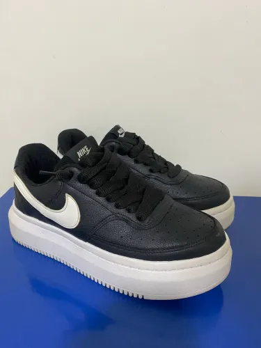 tênis nike cort visión alta preto