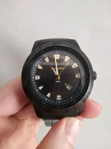 Relógio Mormaii Preto e Amarelo