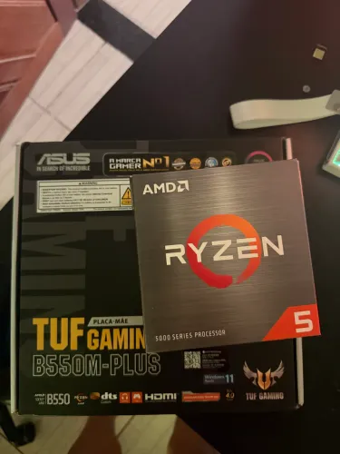 KIT RYZEN 5 5500 B550M PLUS ASUS TUF NOVO LACRADO