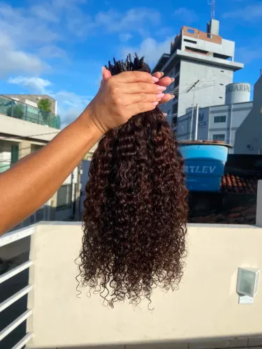 Cabelo cacho 2 iluminado 300g