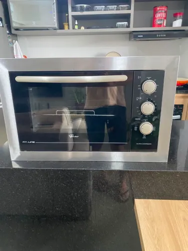 Forno Elétrico Fischer Fit Line 48L Embutir 127V Inox