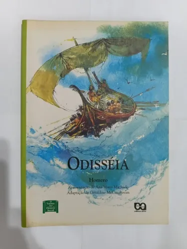 livro Odisséia - Homero, Editora Ática - 1ª edição