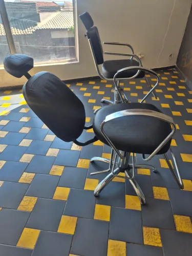 Cadeira de barbearia ou salao de beleza