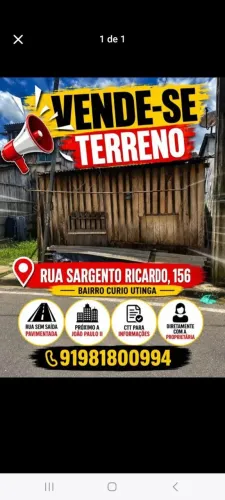 Terreno a venda aceito negociar 