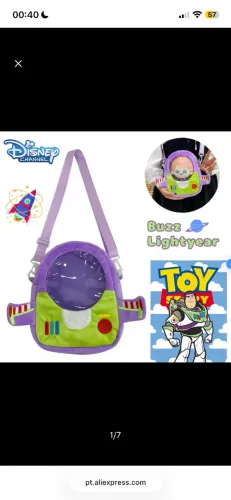 Vendo bolsa transversal do toy story