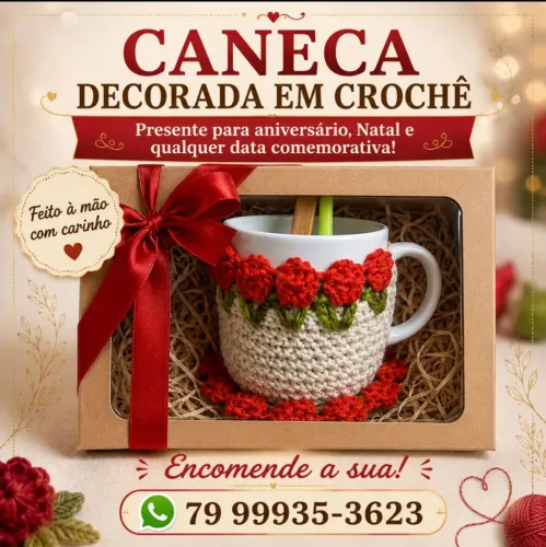 Canecas decoradas para presentear quem vc ama