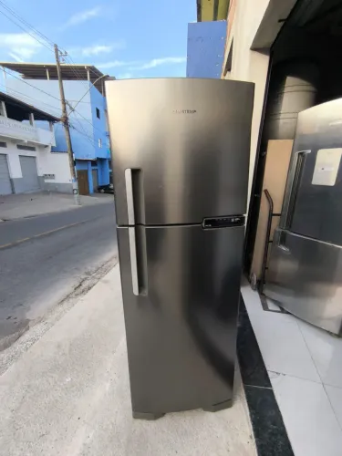 Geladeira Brastemp Frost Free Duplex 375L Inox