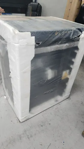 NOVO E LACRADO l Fogão de Piso 5 Bocas à Gás Electrolux Efficient com Mesa de Vidro Preto