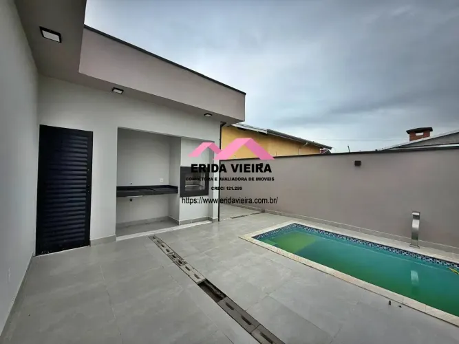 Casa nova para venda na Vila Suíça em Pindamonhangaba/SP