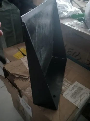 Base Invertida Aérea Para Motor de Portão de garagem Deslizante Cor Preta