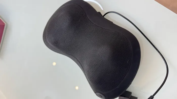 Massageador portátil com bolinhas quentes 