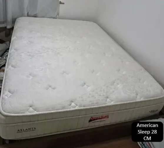 ?Colchão Casal Americanflex Atlanta - Pouquíssimo Uso (5 meses) American Sleep - 28cm