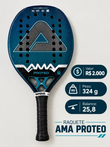 Raquete ama proteo 2026
