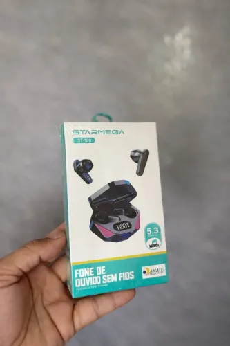 Fone de ouvido gamer com microfone- ENTREGA A DOMICÍLIO